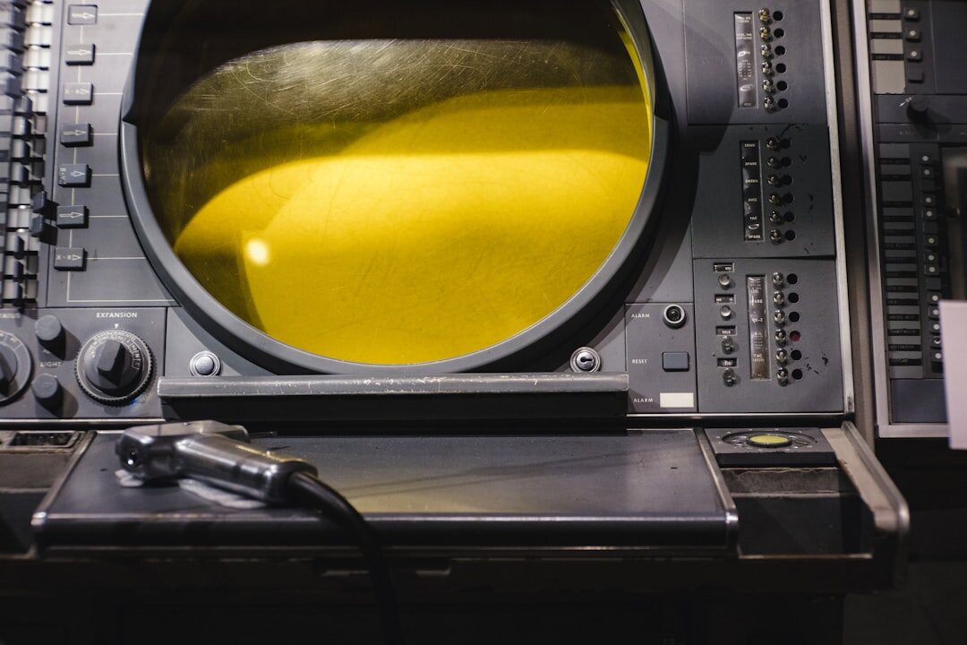 Radio news broadcasting equipment and recording in progress