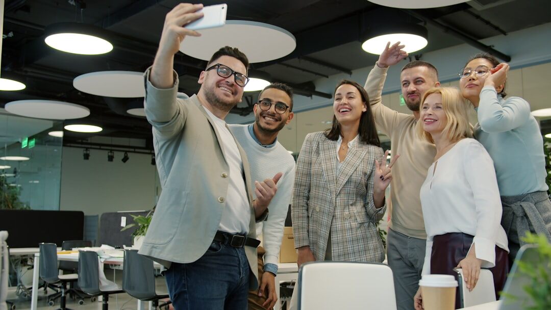 diverse workplace team